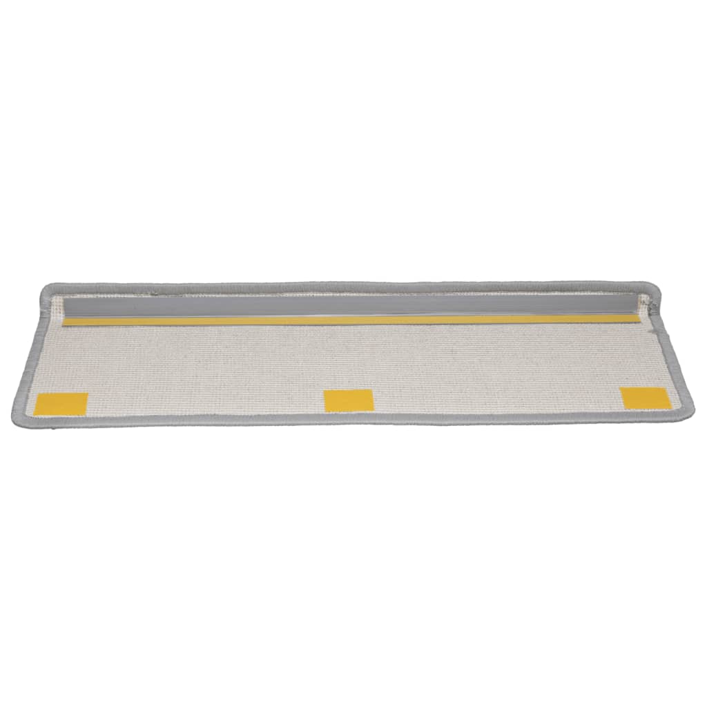 Stair Treads 10 pcs. 65 x 21 x 4 cm Gray Rectangular Edge