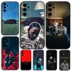 Чехол для телефона с изображением рэпера K-Kendrick L-Lamar для Samsung Galaxy A13,A21s,A22,A31,A32,A52,A53,A71,A80,A91 Мягкий черный чехол