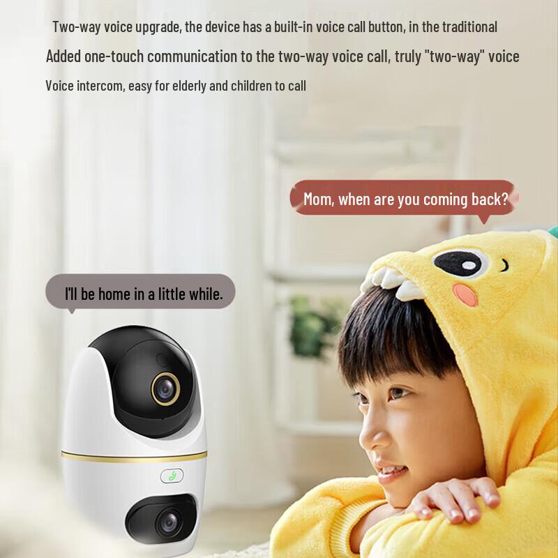 Dahua HarmonyOS Dual-Lens Wi-Fi PTZ Security Camera