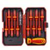 13pcs Magnetic Screwdriver Set with Interchangeable Heads - Durable Steel, Suitable for Electricians and DIY Repairs