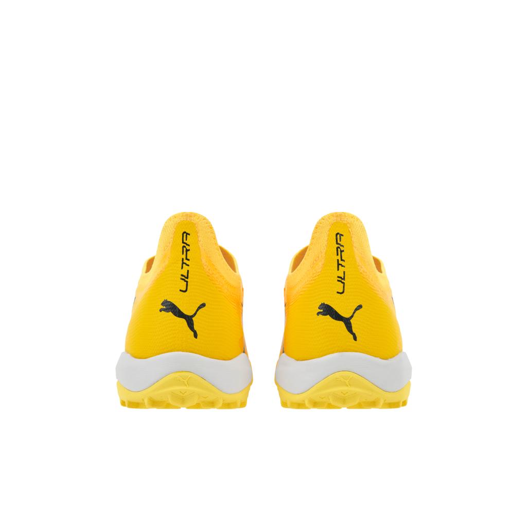 Puma Ультра Ультимативная Клетка Круглый Носок Удобные TF (Резиновые шипы) Прочные Дышащие Футбольные Бутсы Мужские Футбольные Бутсы Желтые 107502-04