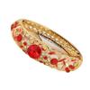 Enamel Women's Hand Bracelet Chinese Vintage Ethnic Bangles Beijing Cloisonne Bracelet  Accessories