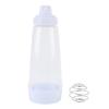 Pancake Batter Mixer Dispenser Bottle with Mix Ball Wire Whisk Squeeze Kitchen Shaker Baking Tool