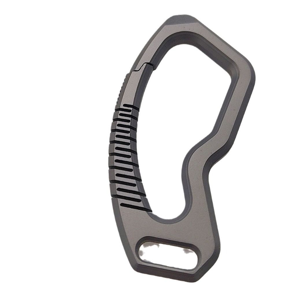 Super Lightweight Titanium Alloy KeyRings Real Pendant High Quality EDC Tool  Male Creativity Gift