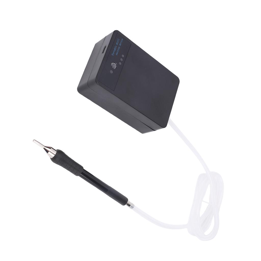 Electric Art Painting Pen, 1500mAh Re able Vacuum Pump Pen with Storage Tray, Low Noise Art Vacuum Pen Tool Kit, No Wax N