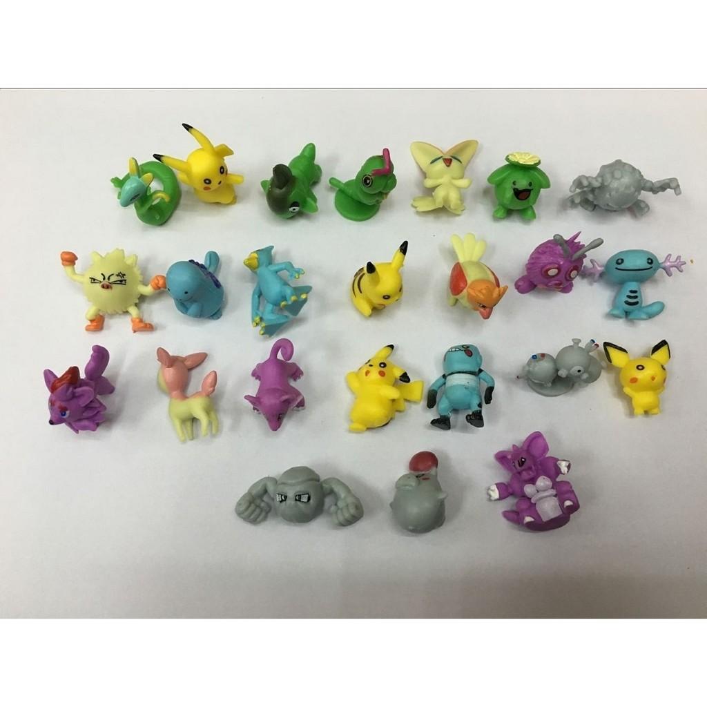 24 шт. Очаровательные Мини-Фигурки Pokemon Go Случайные Жемчужные Новые Для Коллекции Игрушек Детей