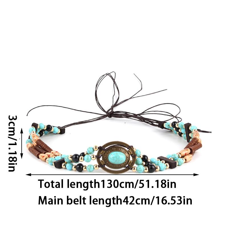 Men Women Hat Belts Braid Hat Bands Adjustable Cowboy Hat Accessories Classic Cowboy Hat Bands