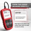 Autel Autolink AL319 EOBD Lecteur de Code Rouge A2