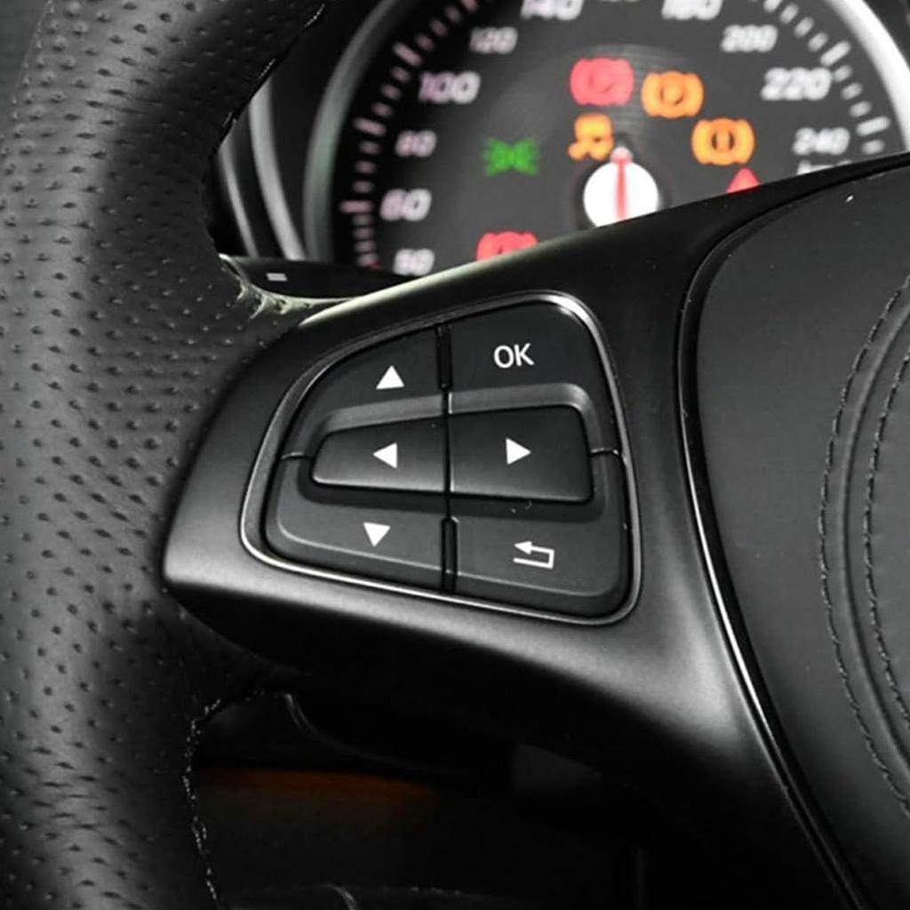 Совместимость с кнопками рулевого колеса Mercedes Benz, замена ABC Class W176 2014-2018/GLE C292 W166 2015-2019, рулевое колесо GLS X166 SL-Class