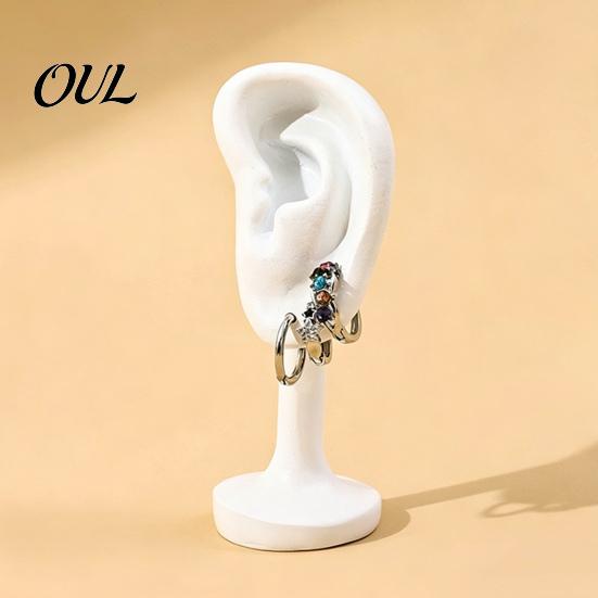Human Ear Earring Holder Holder, Shaped Jewelry Stand, Storage Display Stand for Desk Organizer, Home Dresser Store Counter Use