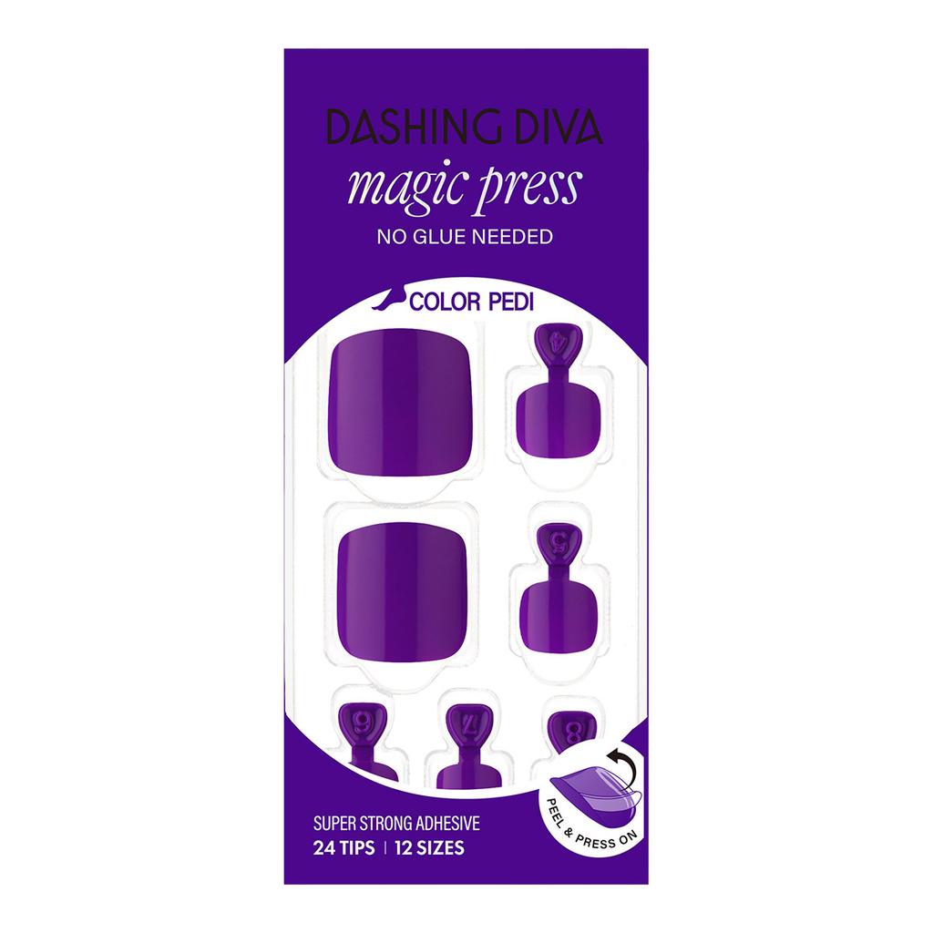 Magic Press Педикюр Глянцевый Фиолетовый