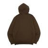 NEW ERA PARKER Sweat Pullover Hoodie Box Logo Embroidery Walnut M