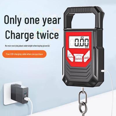 Портативные высокоточные электронные подвесные весы с пределом взвешивания 50 кг для бытовых, коммерческих, рыболовных и овощных целей.