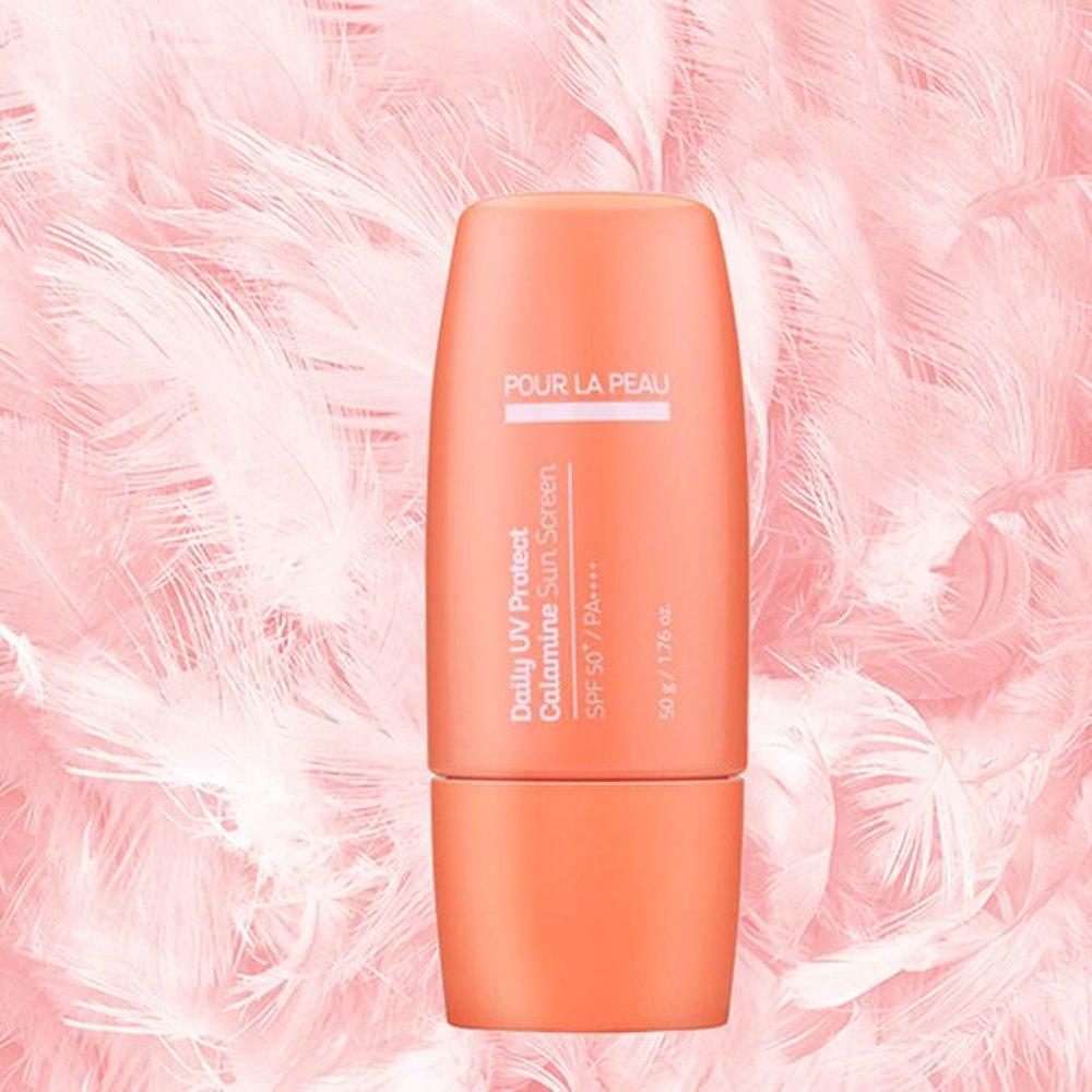 Pour La Peau Daily UV Protect Calamine Sunscreen 50g