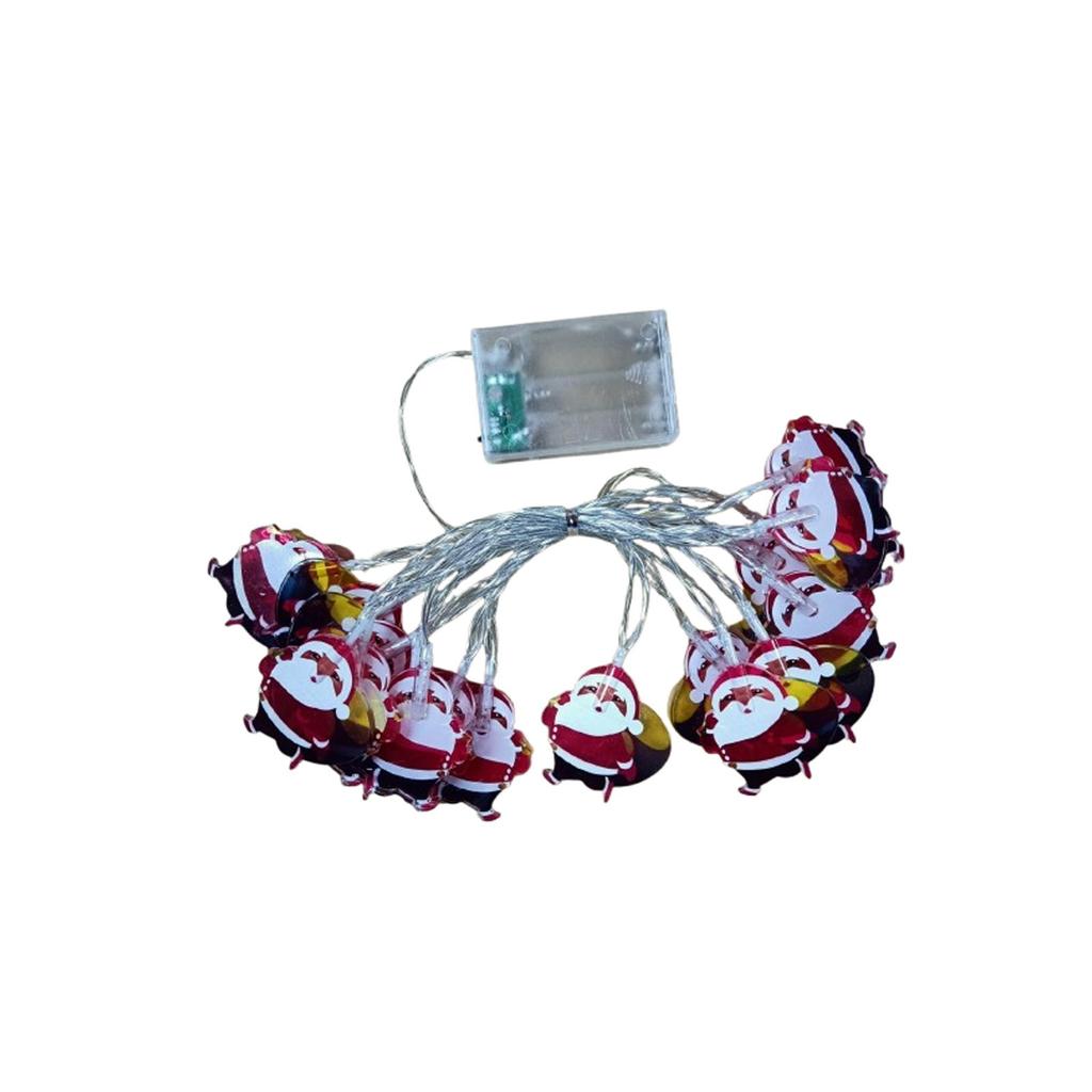 10 лампочек на метр, гирлянды для рождественской елки, рождественское украшение, украшение для гостиной, декор в виде снеговика