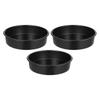 Egg Cake Mold 3Pcs Round Cake Tin for Baking Cakes Easily