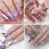 500 Pcs Boxed Transparent Coffin Fake Nails Natural Long Ballet Full Coverage Nail Tips Decorations Pressed On The Nails