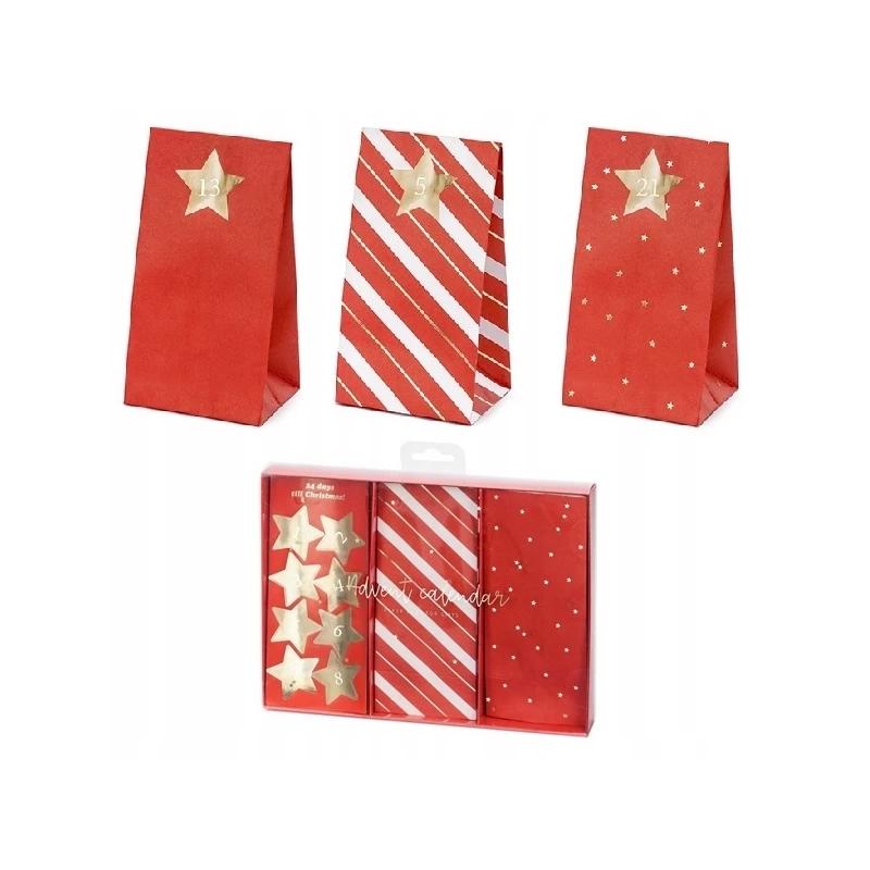 Party Deco Advent Calendar Bags Simple and Cute Advent DIY