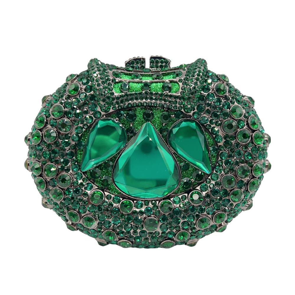 Women Large Stone Evening Bag  Diamond Handbags Wedding Party Banquet Bag Crystal Clutch Bag Rhinestone Dress Bag Luxury Purses