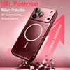 Роскосный ПК Для Magsafe Чехол Для Телефона Для 18 17 16 15 14 13 Pro Max Магнитный Жесткий Полная Защита Линз Тонкий Чехол funda