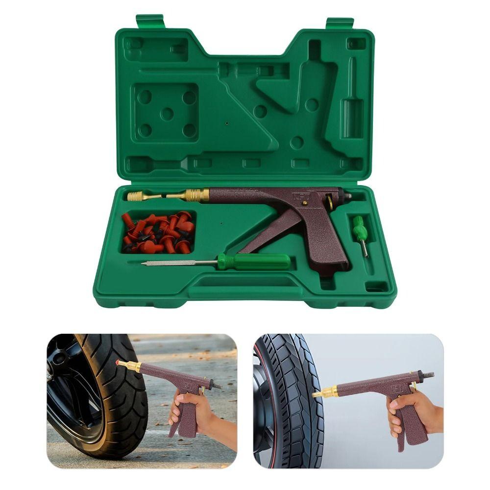 Wear Resistant Tire Repair Rapidplug Kit With Mushroom Plugs Tire Maintenance Tool Garage