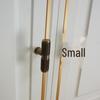 Nordic Modern Brass Knurled Handle for Drawers, Wardrobe, and Cabinets