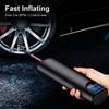 150PSI 12V Cordless Inflatable Handheld Air Pump Car Tyre Inflator LCD Digital Rechargeable Auto Emergency Motorcycle