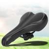 Sponge Non slip Bike Seat Saddle Replacement Accessory for Mountain Road Bicycle(black 112 bike saddle)