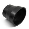 Air Intake Connector 76-63mm Car Air-Filter Pipe Hose 3-2.5 Inch Black Rubber