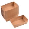 100Pcs Take Out Food Serving Boats Container for Nachos French Fries Hot Dog