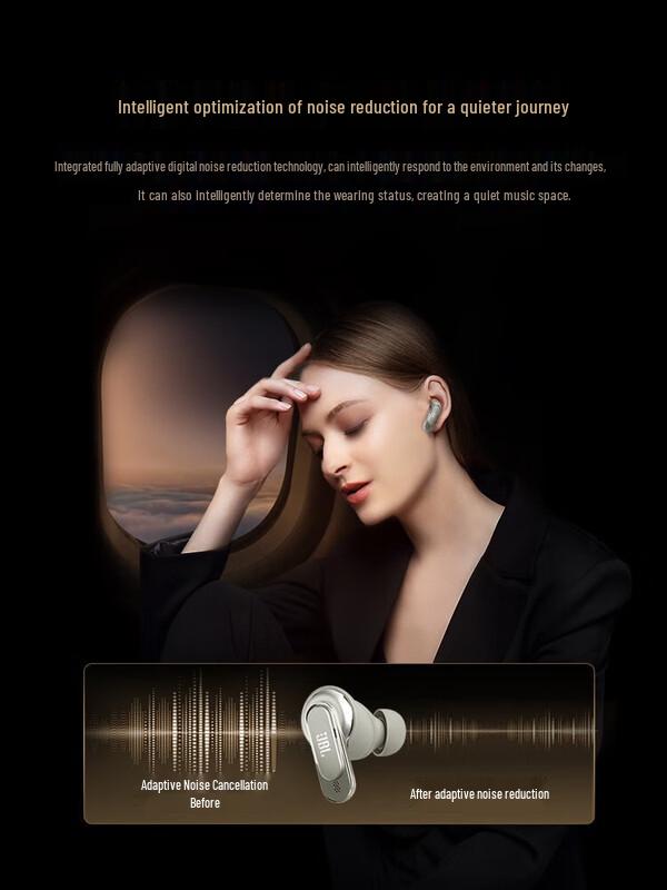 JBL TOUR PRO 2 True Wireless Noise Cancelling Earbuds with Smart LCD Case