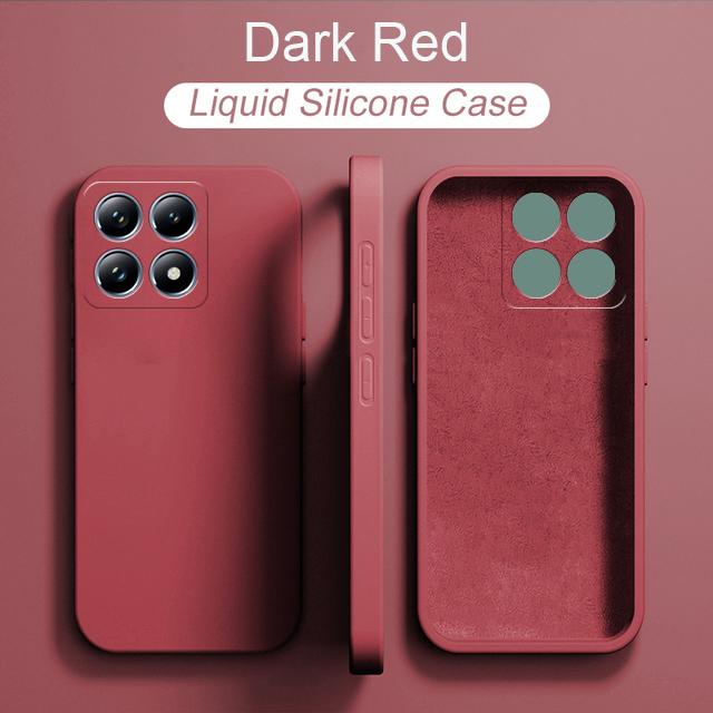Жидкий силиконовый чехол для телефона XiaoMi 14T 14 T Pro XiaoMi 14T Модный мягкий чехол Жидкий силиконовый чехол Глобальная версия