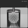 Wall Mounted Toilet Cleaning Brush Long Handle Bathroom Cleaning Tools Toilet Brush Holders
