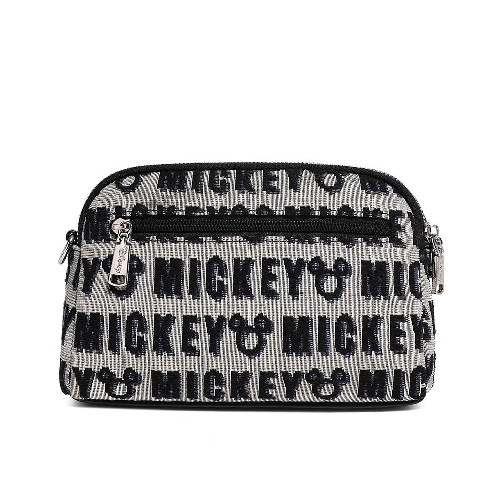 New Disney Mickey Series Fabric Shoulder Bag, Crossbody Bag, Shoulder Bag Regular Women's Black BMK-71659B