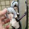 60 СМ Фигурка NieR Automata ЙоРХа Тип Нет Аниме Девушка Игрушка-экшен Статуэтка для Игры Коллекция для Взрослых Модель Кукла НОВИНКА B 2B ПВХ 2 Подвижная Сочлененная Масштаб