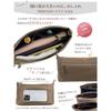 Encore Shoulder Bag [Fits a Long Wallet] Smartphone Shoulder Bag, Genuine Leather, High-Quality