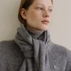 ROH SEOUL Classic knit muffler Gray