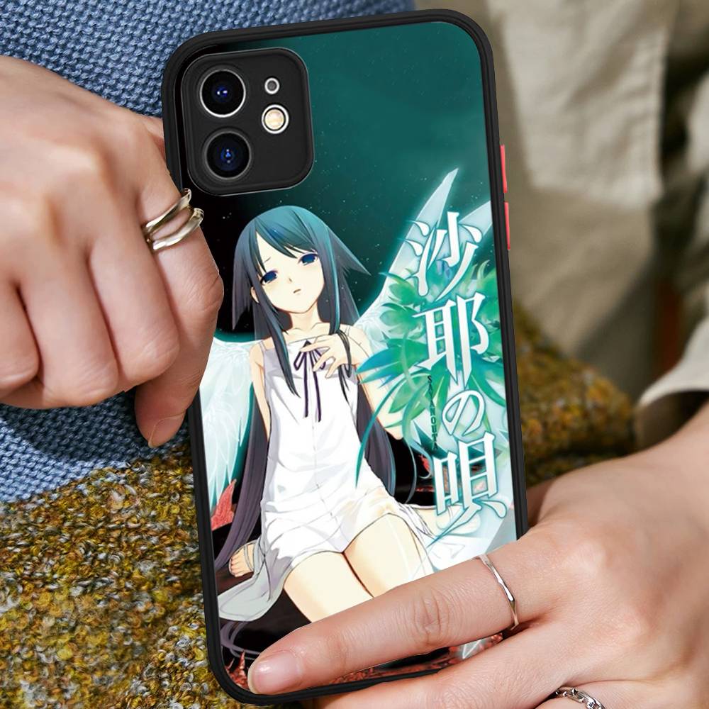 The Song Of Saya Horror Game For IPhone Air 16 15 14 Plus 13 12 11 Pro Max Matte Cover Jelly Shockproof Phone Case