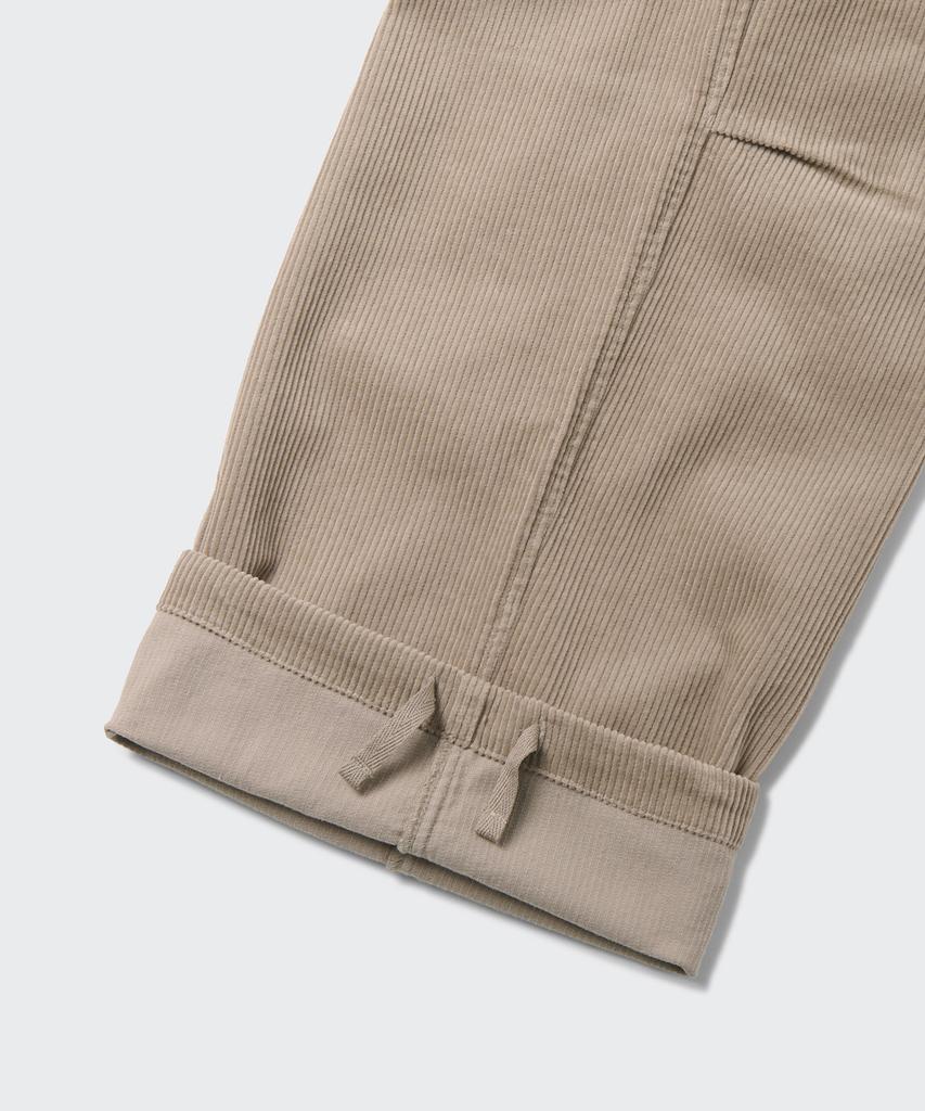 MUSINSA STANDARD Corduroy Parachute Pants [Light Beige]