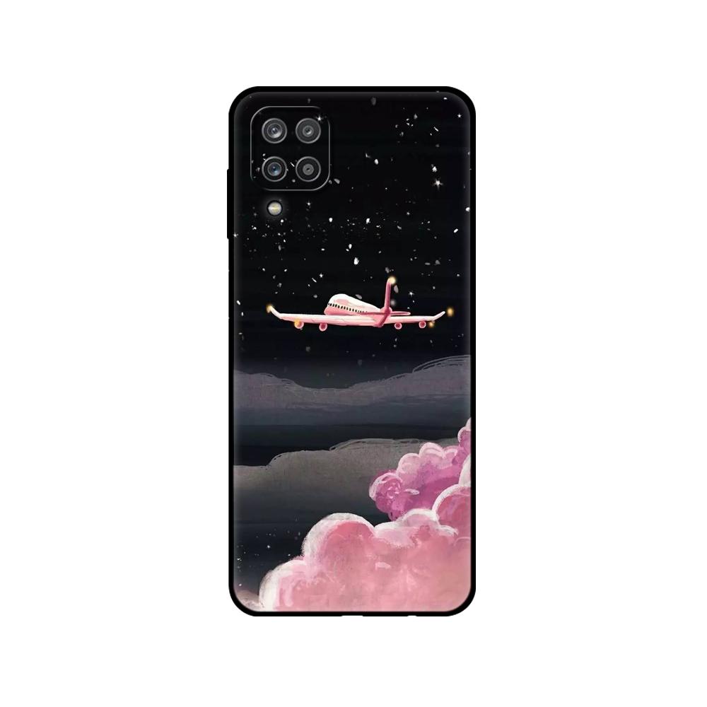 Мягкий силиконовый чехол для Samsung A12, чехол для телефона Samsung Galaxy A12, GalaxyA12 A 12 SM-A125F a125, бампер 6,5 дюйма; черный чехол из ТПУ