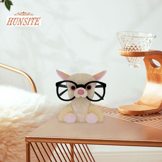 Деревянный держатель для очков ручной работы, подставка для очков с изображением животных