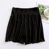 Women's Sleeping Pants Summer Thin Thread Belly Support Shorts Loose Fit Can Be Worn Outside Adjustable Home Pants