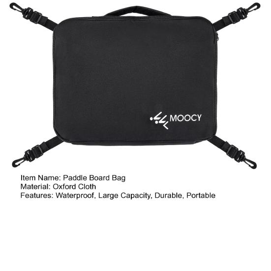Сумка-холодильник для падлборда, водонепроницаемая, изолированная, палубная сумка для SUP, каяка, с сетчатым карманом на молнии и 4 ремнями-зажимами для аксессуаров для падлборда, SUP, каяка
