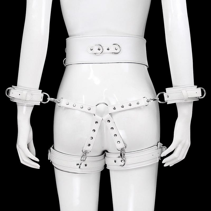 Thigh Ring Restraints: Handcuffs & Belt for Hands & Feet - Bondage Accessories for Pet Owners & BDSM Enthusiasts