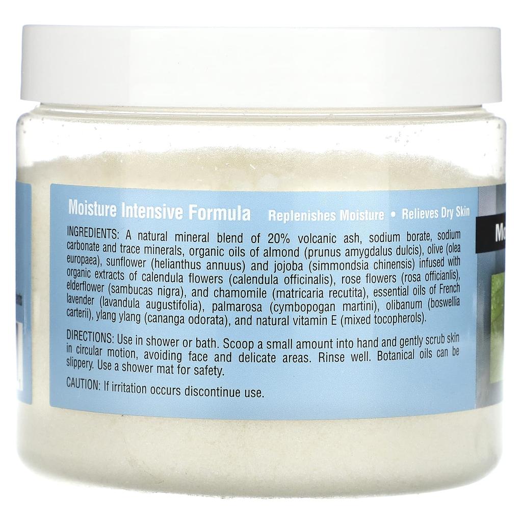 Moisture Revival Body Scrub, Sunflower & Rose Petals, 283G(10Oz)