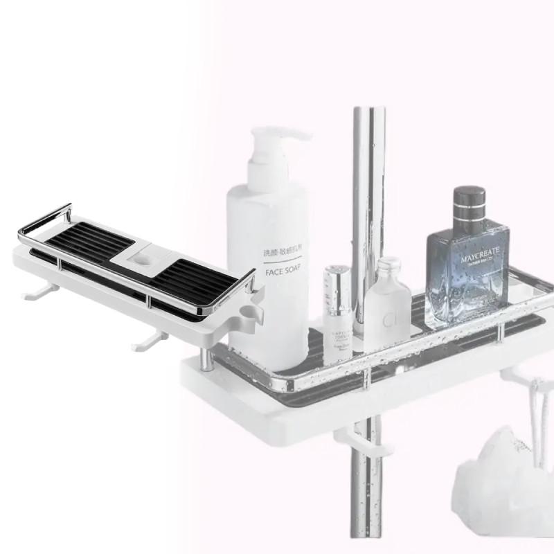 Полка для душа Caddy Органайзер для ванной Комнат Держатель Крючок для полотенец Подходит