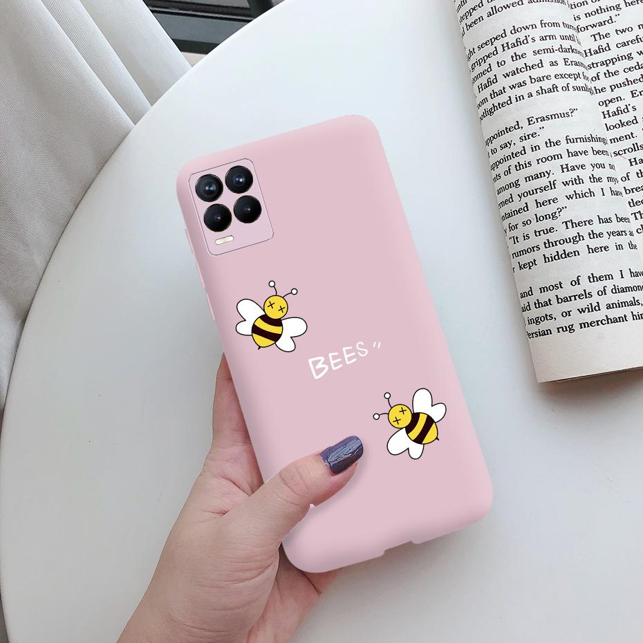 Чехол для Oppo Realme 8 Pro Милый Расписной ТПУ Силикон Ударопрочный Мягкий Задняя Крышка Телефона для Realme 8 Pro Глобальная Версия 6.4" Чехол