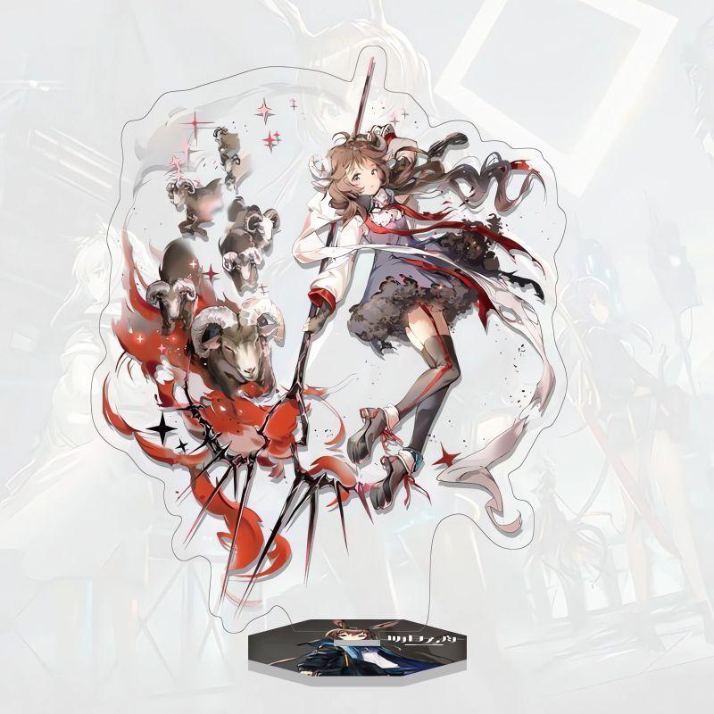 Arknights Acrylic Standing Sign Table Ornaments Amiya Angelina Hoshiguma Nightingale Siege Texas Lappland Figure Model
