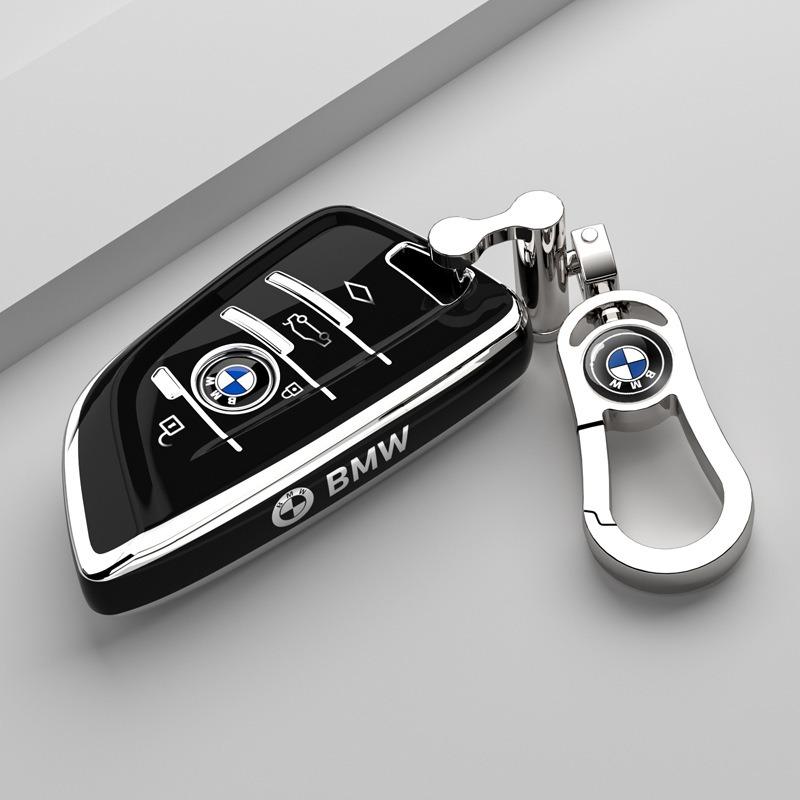 PNQJ2 New TPU Car Key Cover Case Shell For BMW F20 G20 G30 X1 X3 X4 X5 G05 X6 X7 G11 F15 F16 G01 G02 F48 G30 Auto Interior Accessories