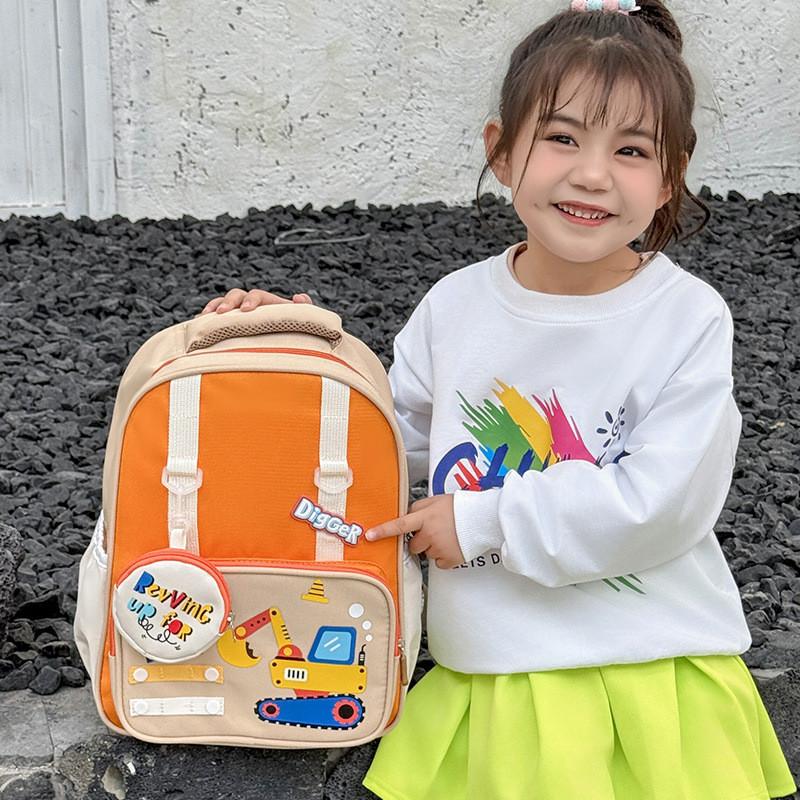 Versatile And Fun Unisex School Backpack With Comfortable Curved Shoulder Straps